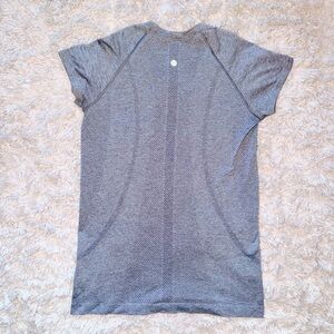 Grey Swiftly Tech Short Sleeve *Waist Length Lululemon